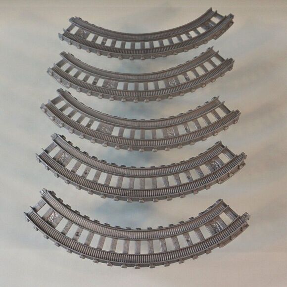 Thomas And Friends Mattel 2016 Gullane Limited Train Tracks Lot of 5 Gray - Picture 1 of 7